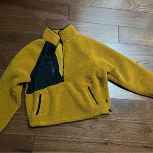 Joy Lab Sweatshirt- Gold Fleece Pullover